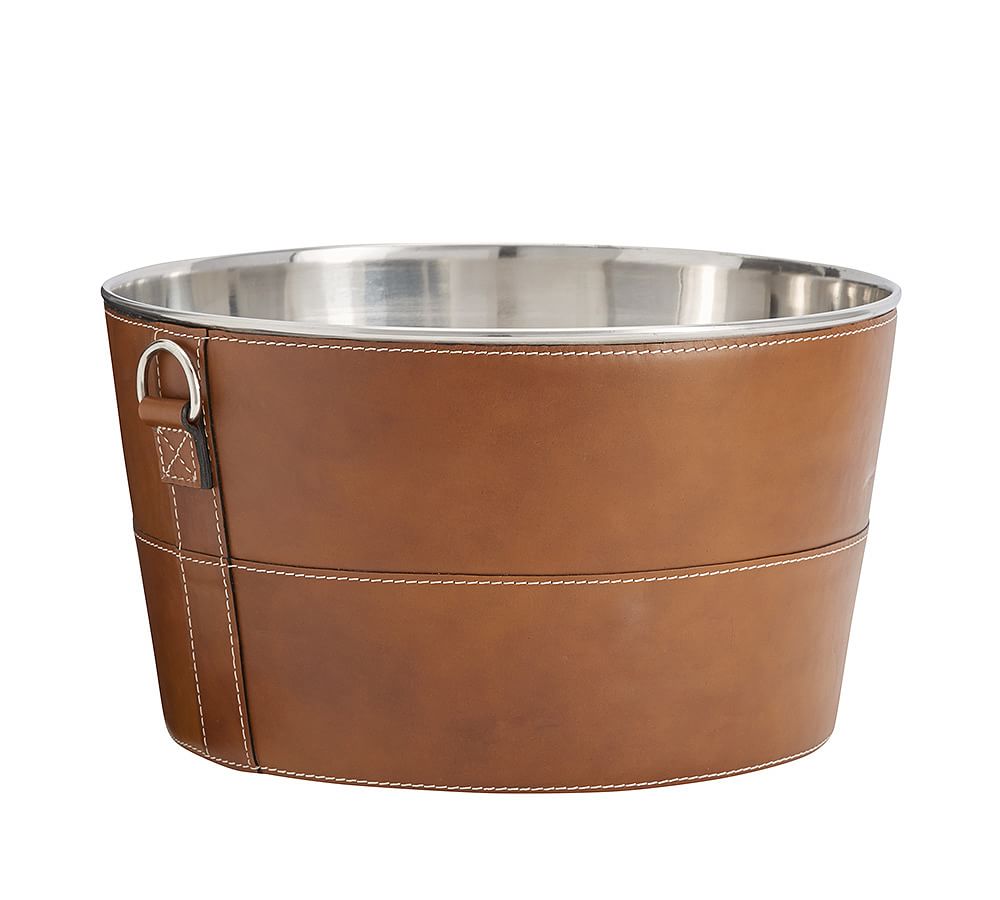 Beckett Leather Party Bucket
