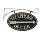 Telephone Office Sign | Wall Decor | Pottery Barn