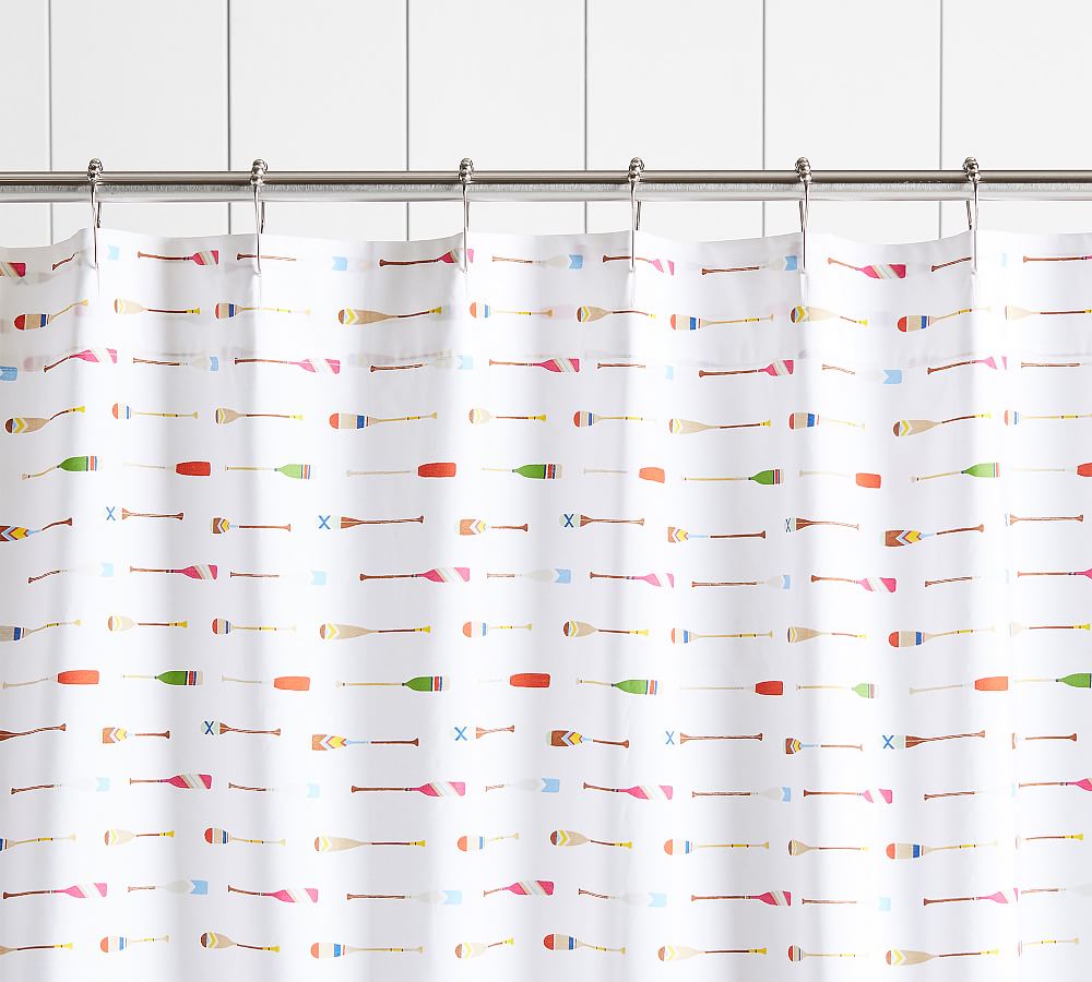 Paddle Organic Shower Curtain