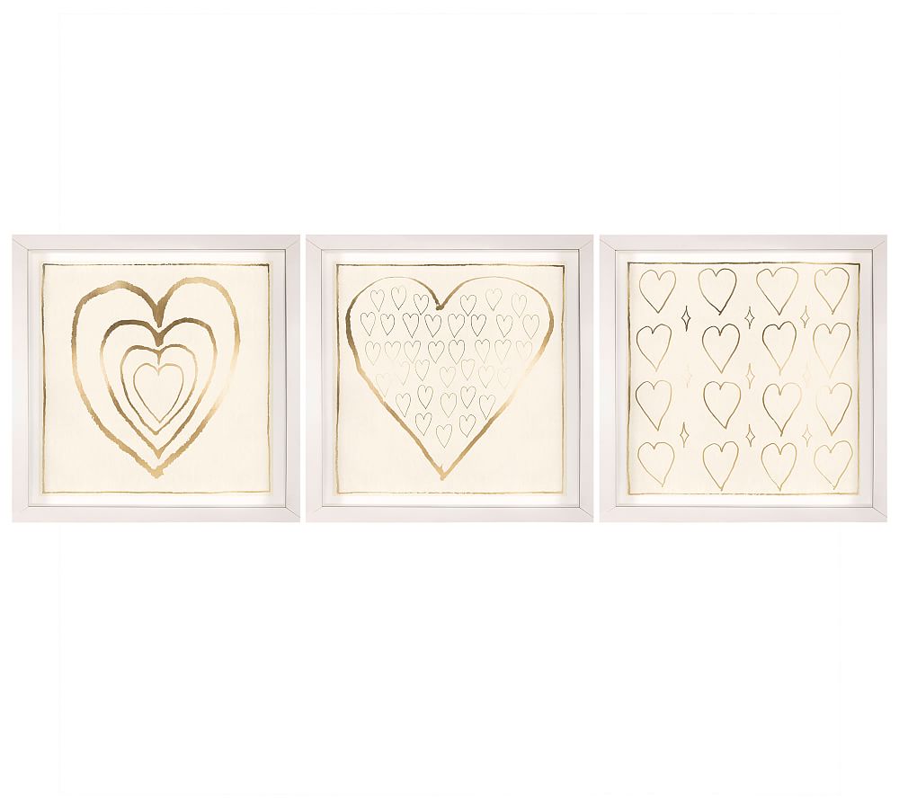 Hearts In Hearts Framed Prints