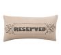 Reserved Lumbar Pillow Cover