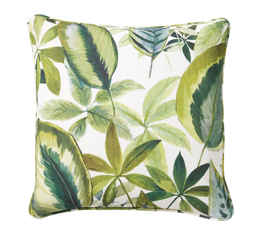 Palm Print Pillow Cover
