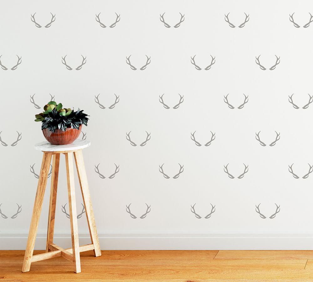 Antlers Removable Wall Decal