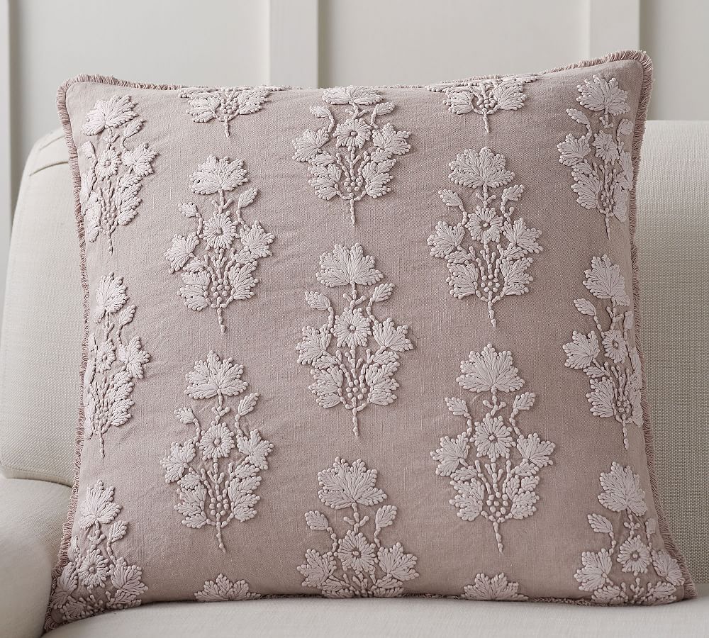 Candis Embroidered Pillow Cover