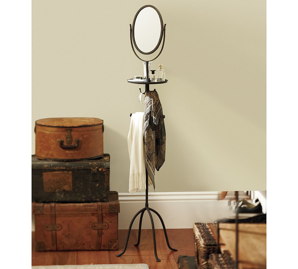 Mirrored Valet Stand