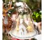 Lit House Bell Cloche Ornament