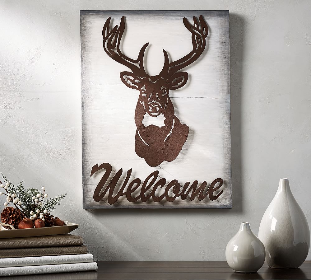 Welcome Stag Art