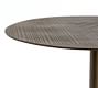 Icarus Round Iron Bar Height Table