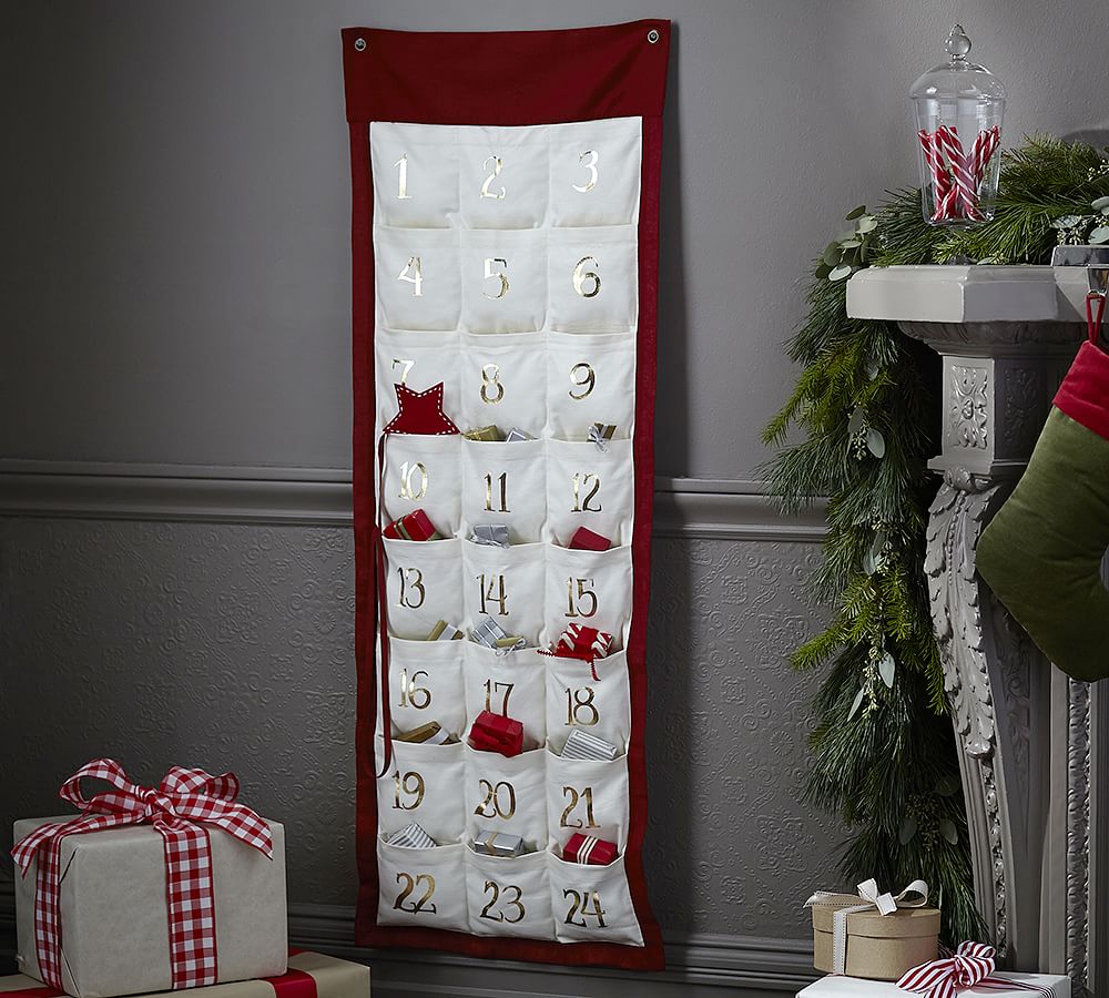 Pocket Advent Calendar | Pottery Barn Pocket Advent Calendar | Pottery Barn