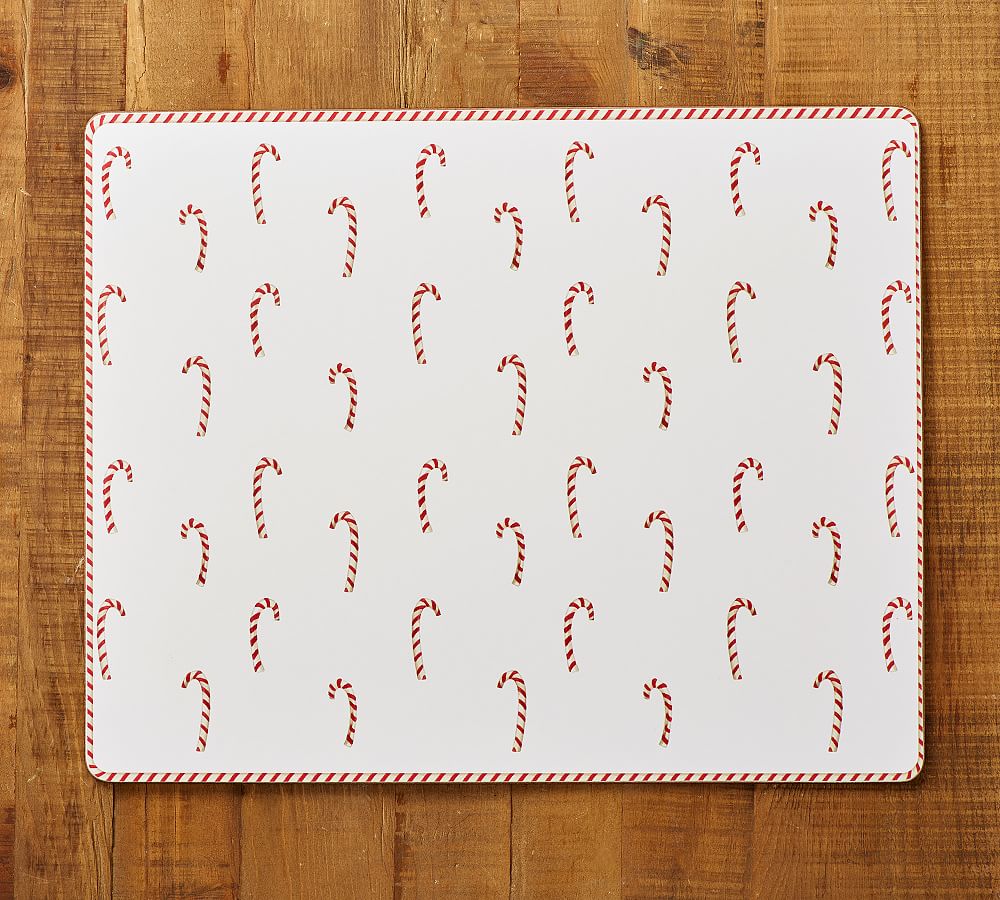 Candy Cane Cork Placemat