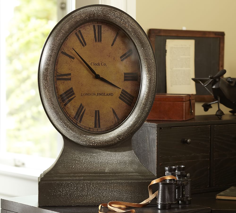 Railroad Mantel Clock