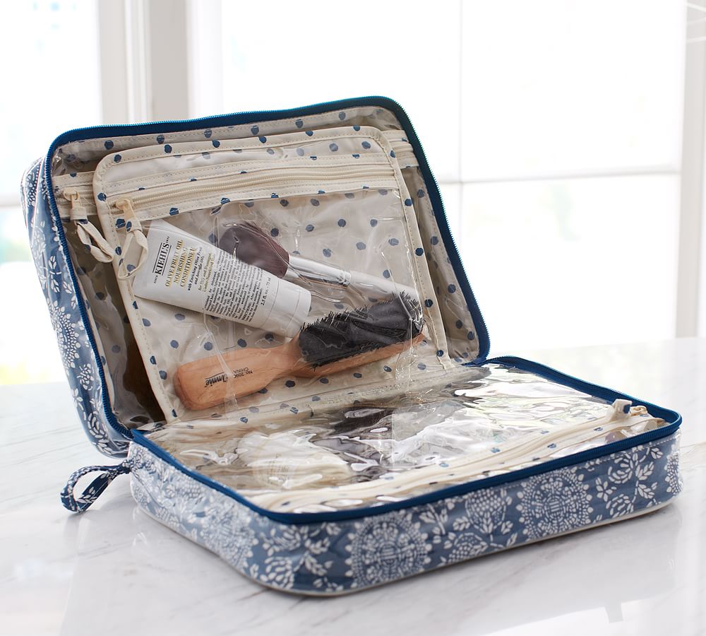 Pottery barn travel top bag