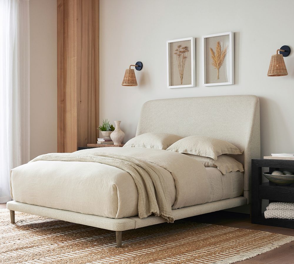 Layton  Low Upholstered Bed