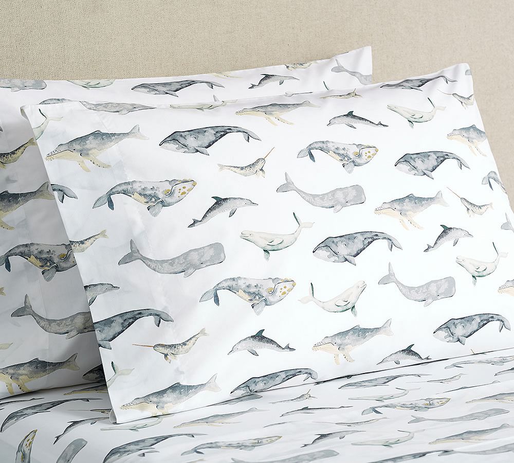 Sea Pod Organic Cotton Pillowcases - Set of 2