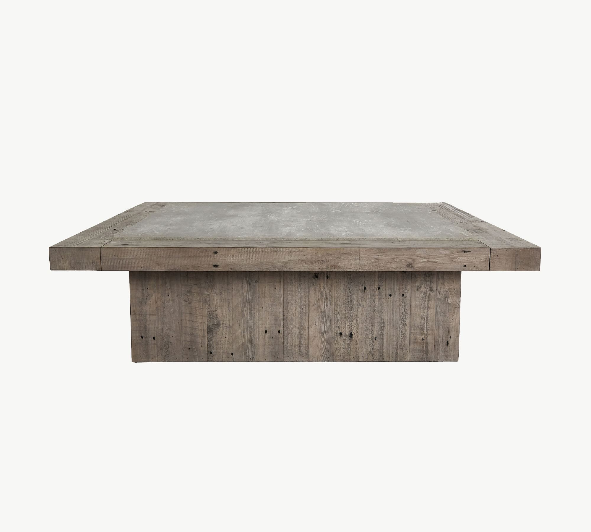 Edin Rectangular Reclaimed Wood Coffee Table (60")
