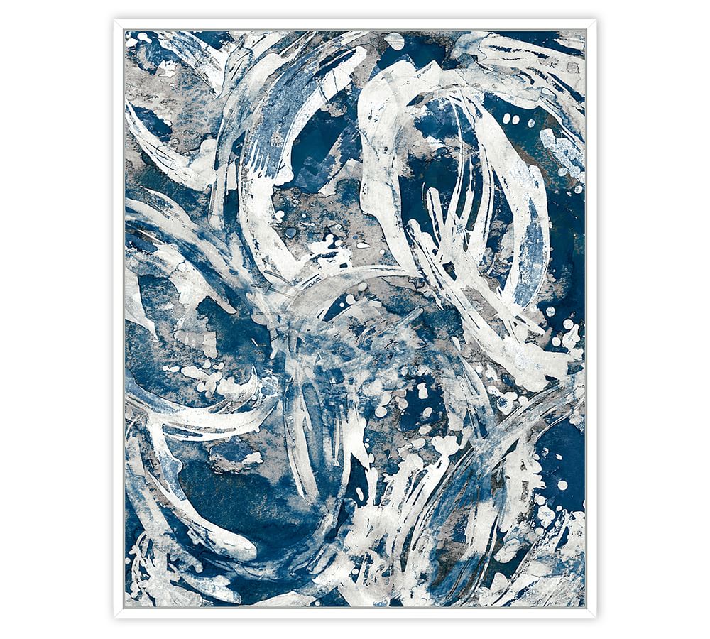 Swirling Current Canvas by David Bearon