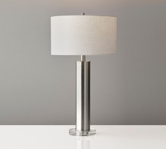 Stainless steel table store lamps