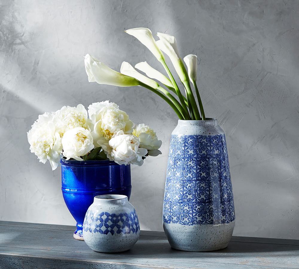 Amadora Blue Mixed Vases