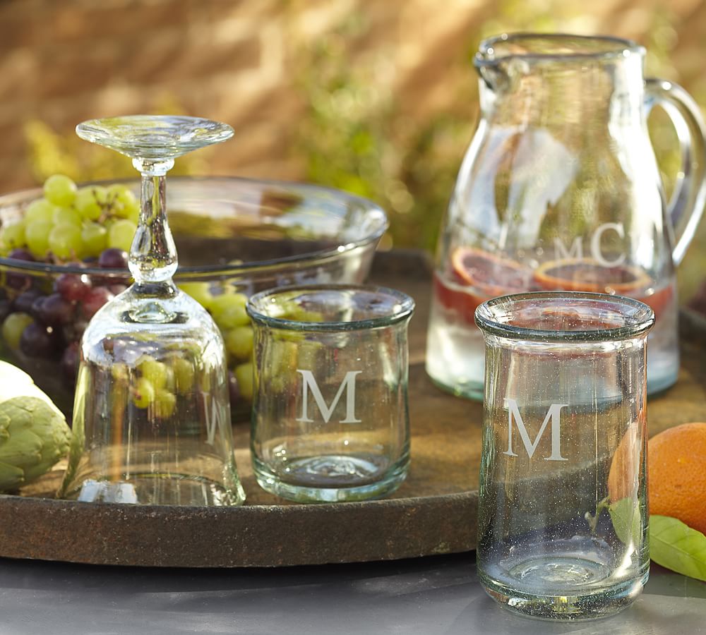 Casa Recycled Glassware, Set of 6
