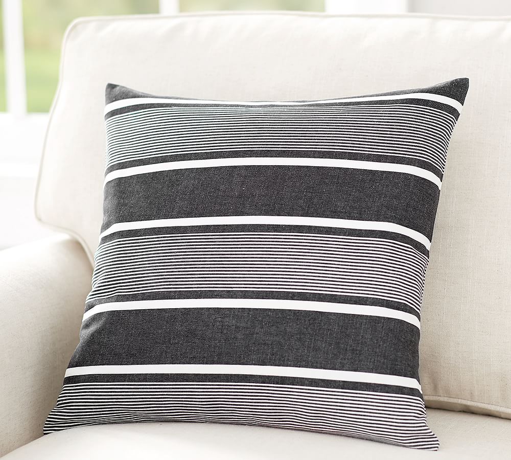 La Jolla Striped Pillow Cover