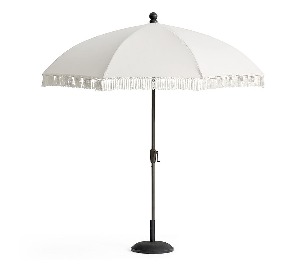 Tassled Market Umbrella