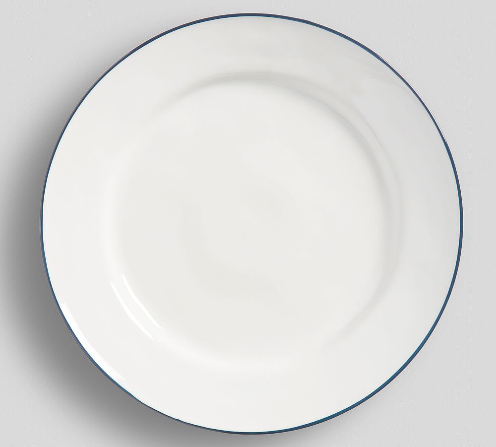 Costa Nova Beja Rimmed Dinner Plates - Set of 4