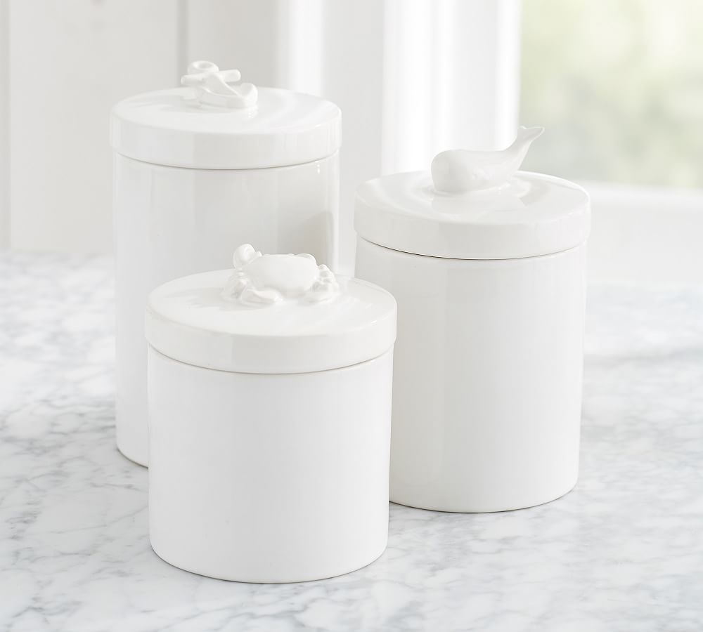 Nautical Animal Canister Accessories