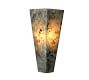 Beatrice Flared Labradorite Sconce