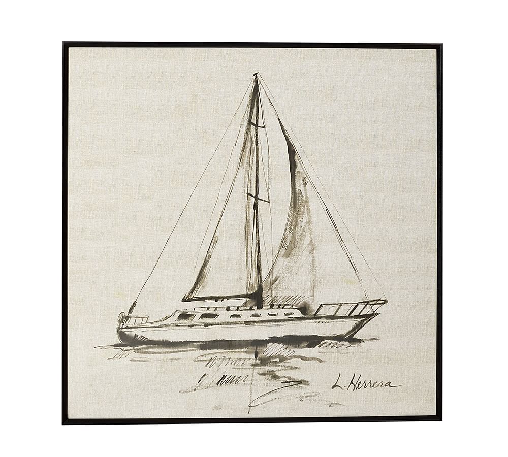 Sailboat Framed Print