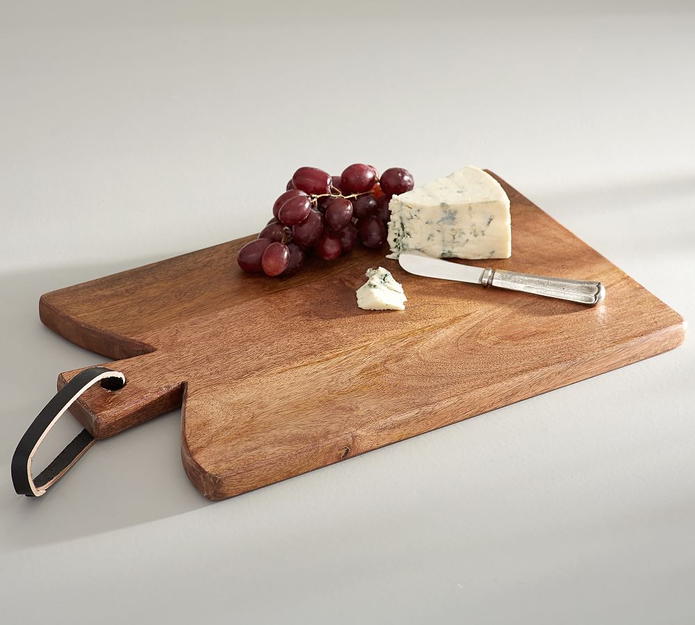 Farmhouse Wood Angled Cheese Board
