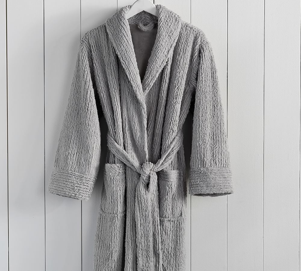 Furry Knit Robe