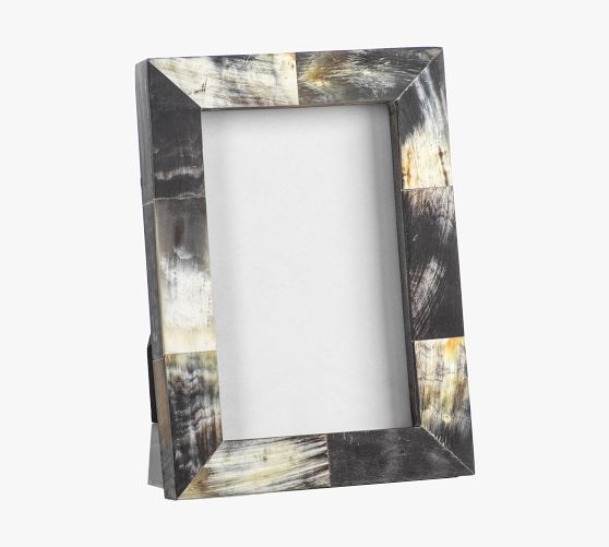 Black & White Picture Horn Frame Pottery Barn