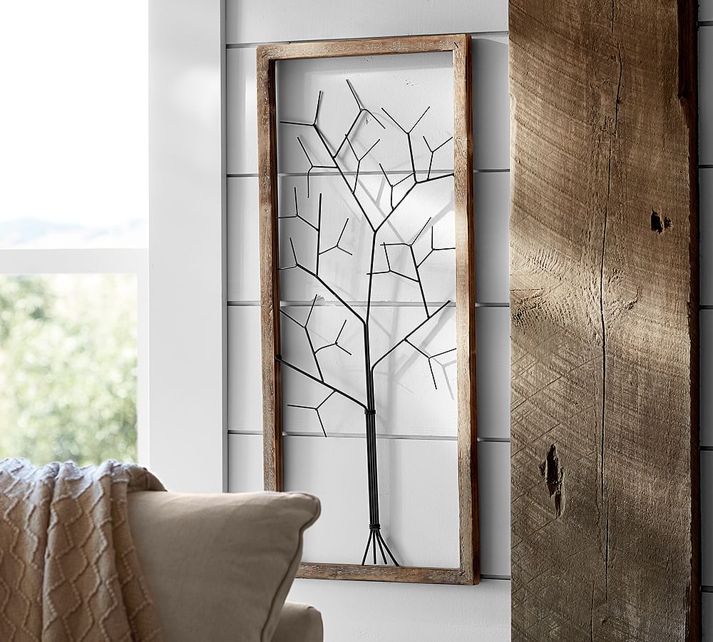 Framed Wire Tree