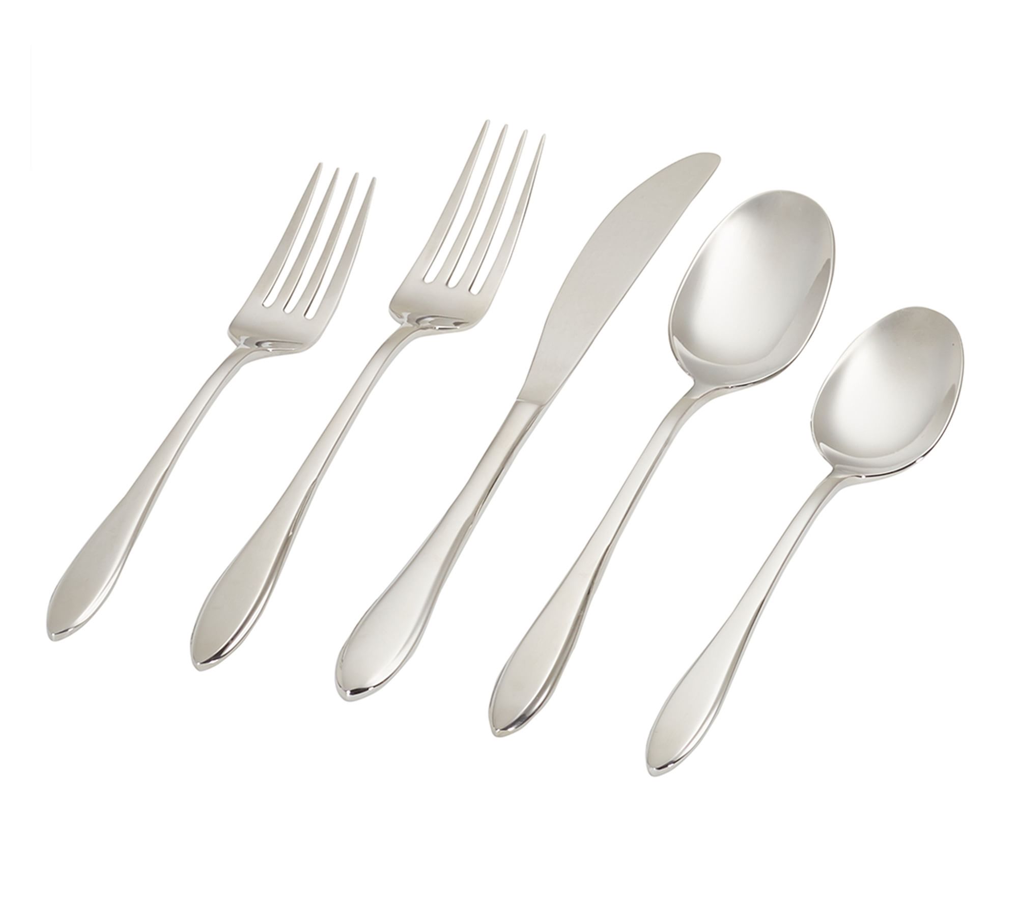 Peyton Curve Stainless Steel Flatware Sets