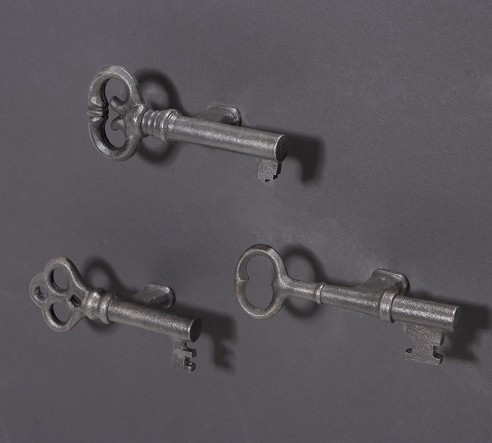 Vintage Key Frame Hangers, Set of 3