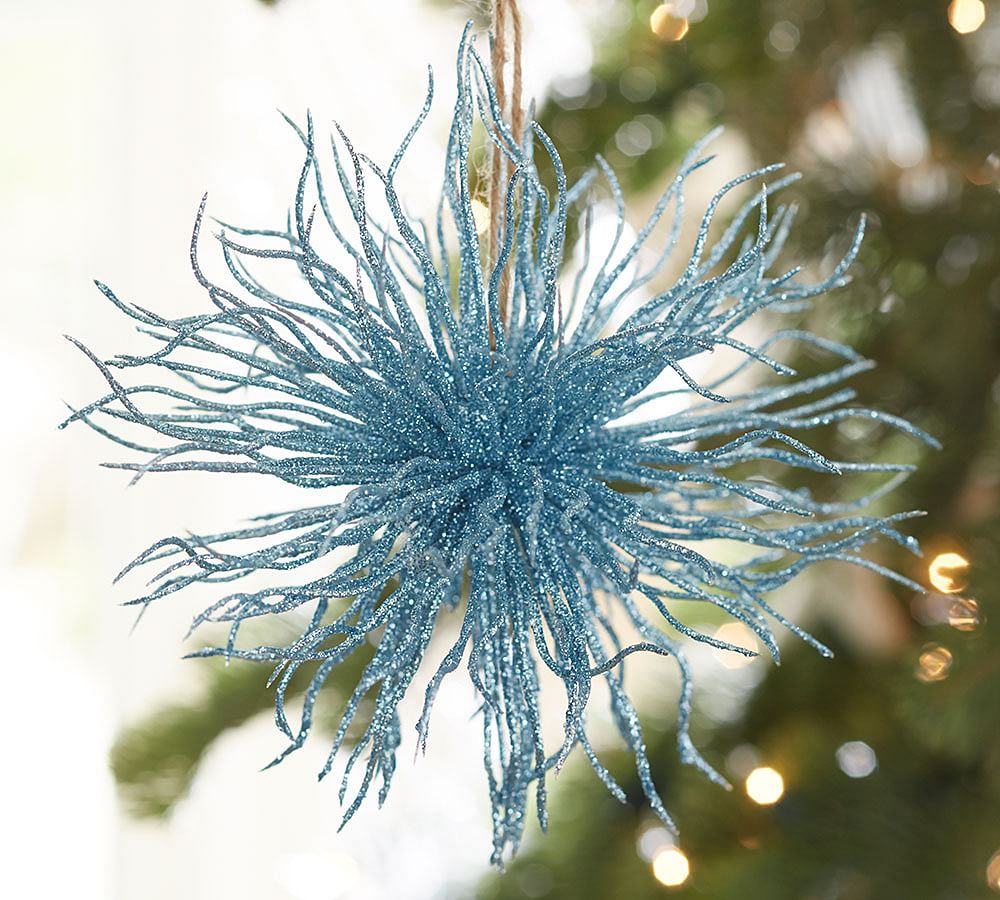 Allium Blue Ball Ornament