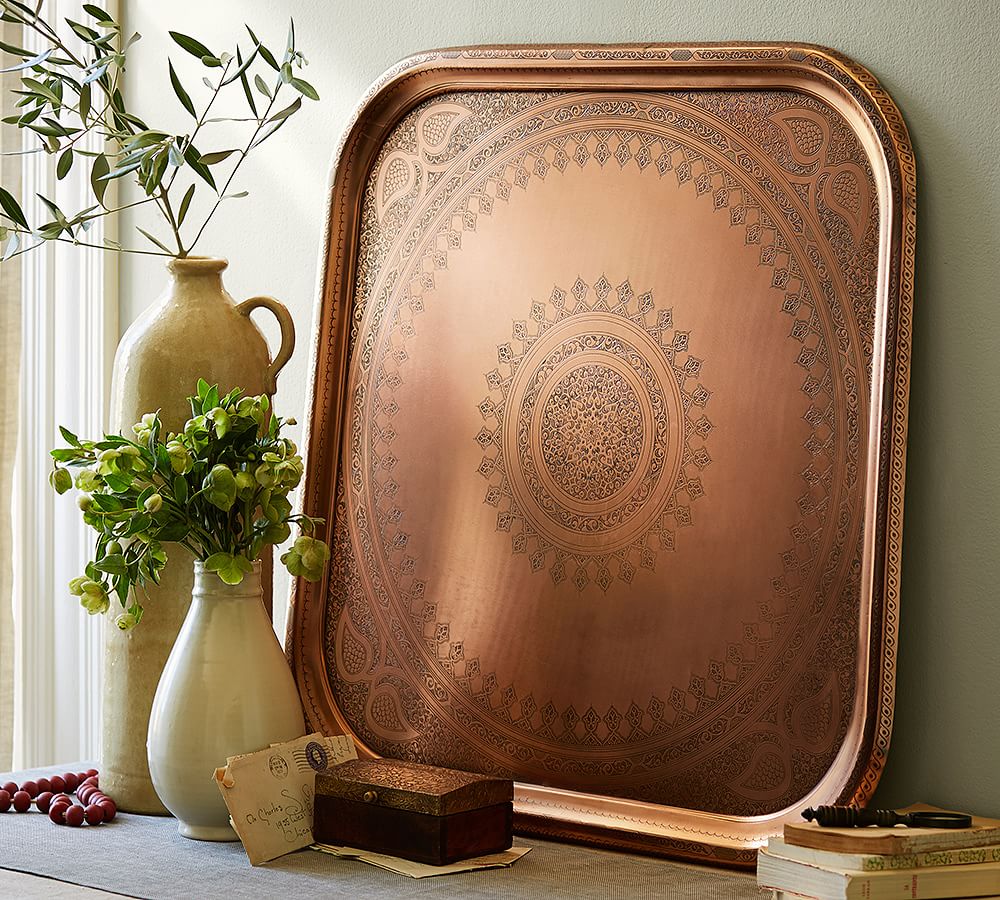 Copper Decorative Tray