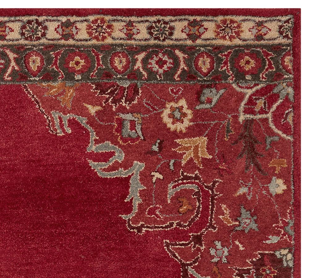 Bryson Persian-Style Hand Tufted Wool Rug Swatch