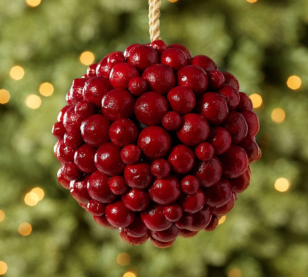 Red Berry Sphere Ornament