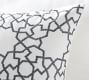 Astrid Trellis Embroidered Outdoor Pillow