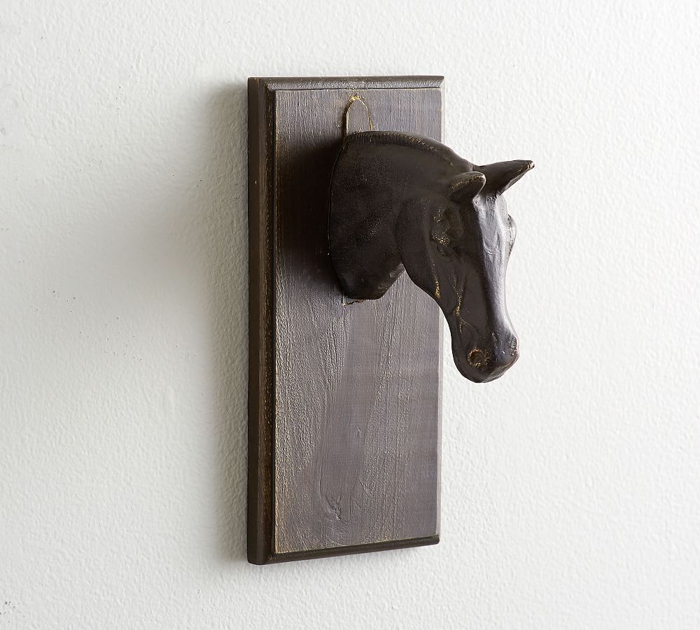 Wooden Horse Head