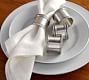 Antique Silver Napkin Rings, Mixed Set of 4