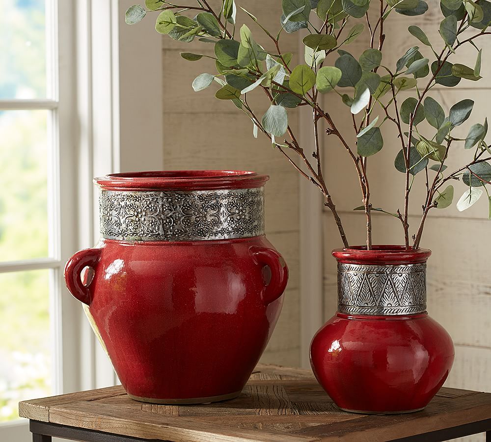 Ceramic Cuff Vases