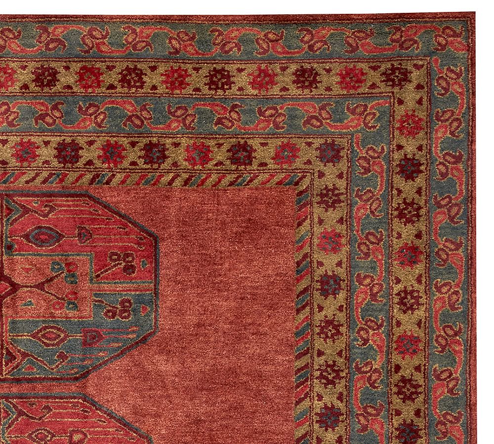 Arlo Persian Rug Swatch - Red