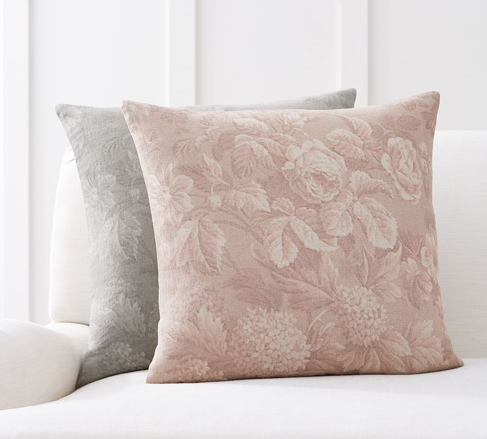 Arielle Floral Print Pillow Cover