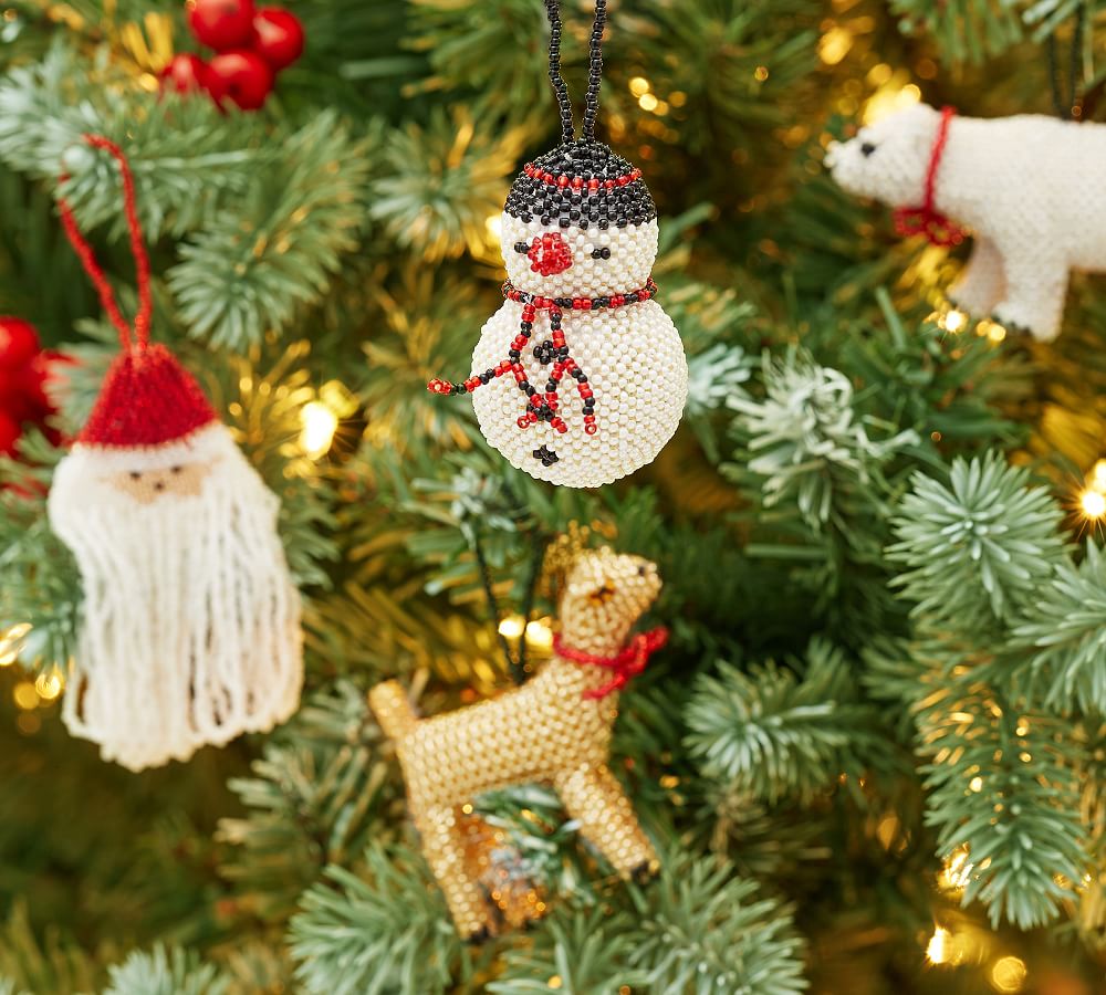 North Pole Ornaments, Set of 4