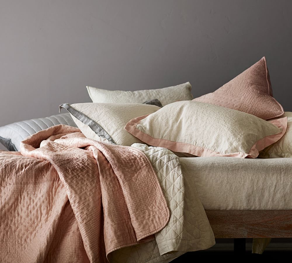 Pottery barn deals silk comforter