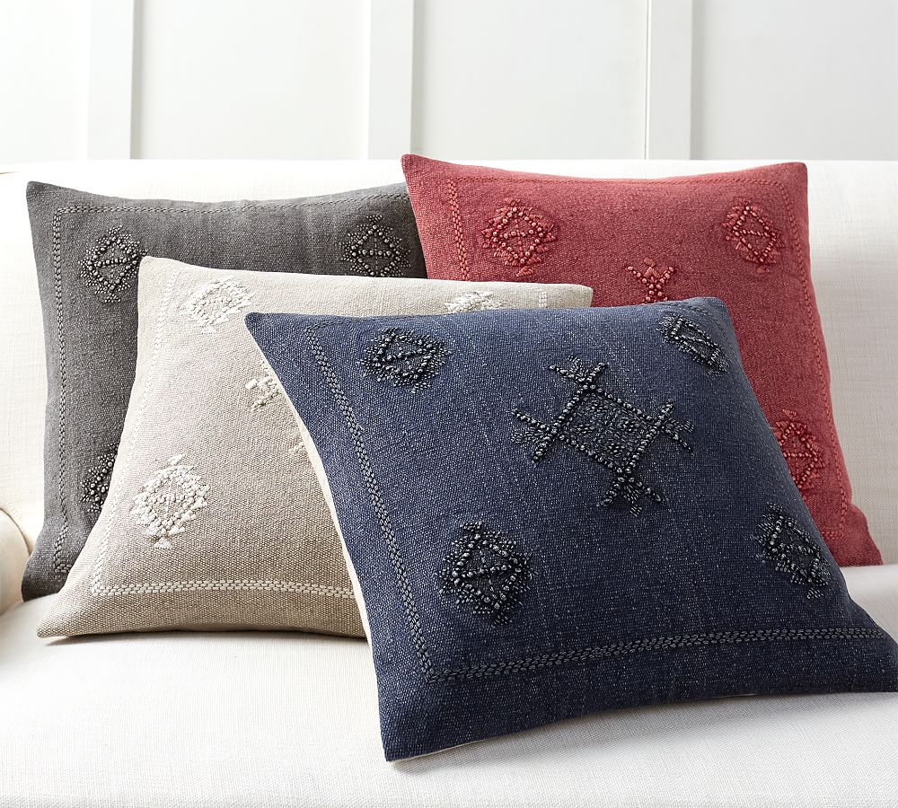 Kalera Embroidered Pillow Cover