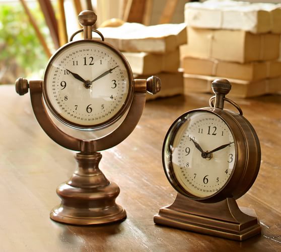 Mariner's Clocks Pottery Barn