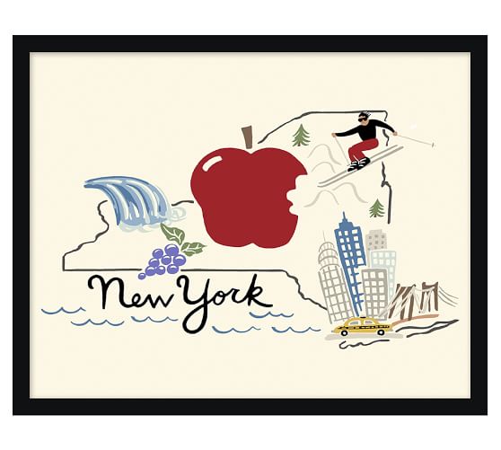 New York Framed Print Pottery Barn